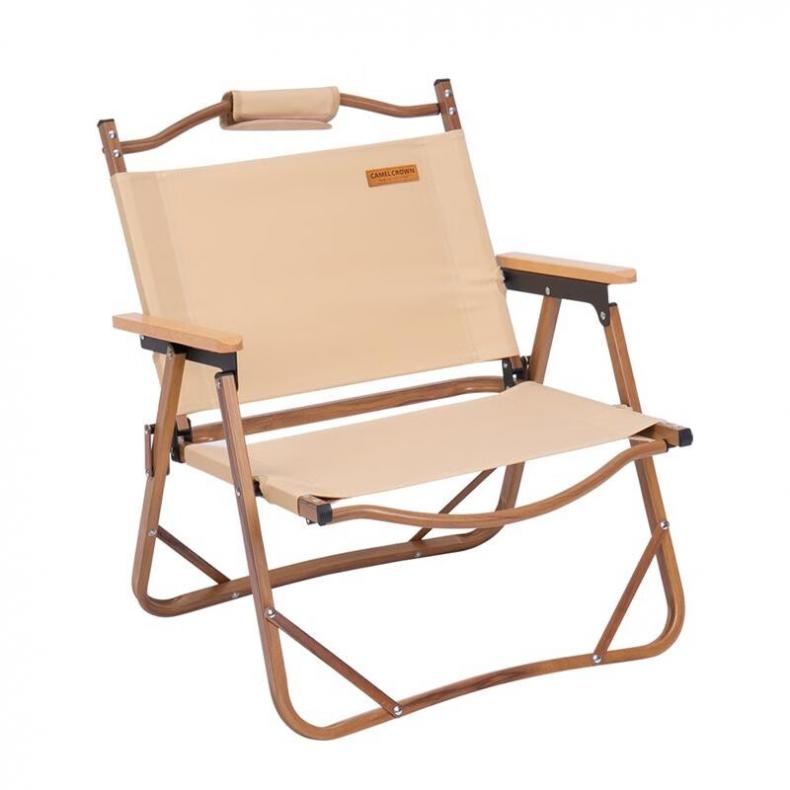 骆驼（CAMEL） 133CA1T013A 铝合金折叠椅 62*52*43*29cm （单位：张）  卡其