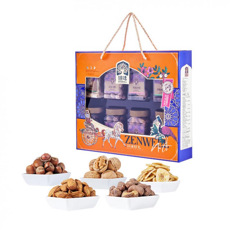 臻味 环球好礼 坚果礼盒 1270g （单位：盒）  