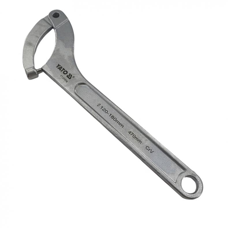 易尔拓（YATO） YT-01674 钩型扳手 120-180mm （单位：把）  