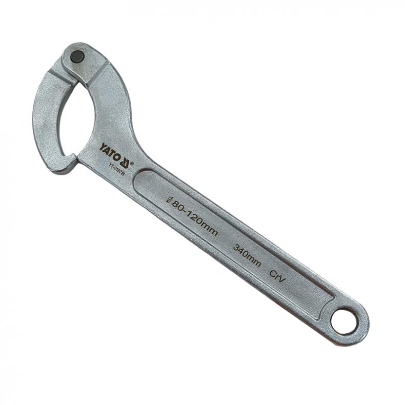 易尔拓（YATO） YT-01678 钩型扳手 80-120mm （单位：把）  