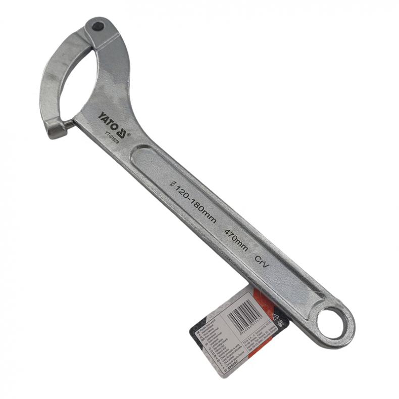 易尔拓（YATO） YT-01679 钩型扳手 120-180mm （单位：把）  