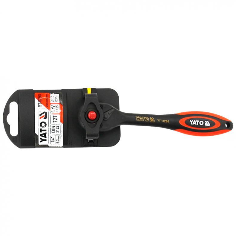 易尔拓（YATO） YT-0290 快速脱落棘轮扳手 1/4英寸*144mm （单位：把）  