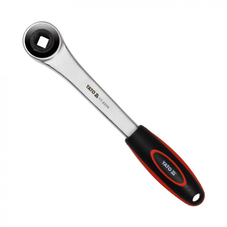 易尔拓（YATO） YT-03315 穿心棘轮扳手 1/2英寸 （单位：把）  