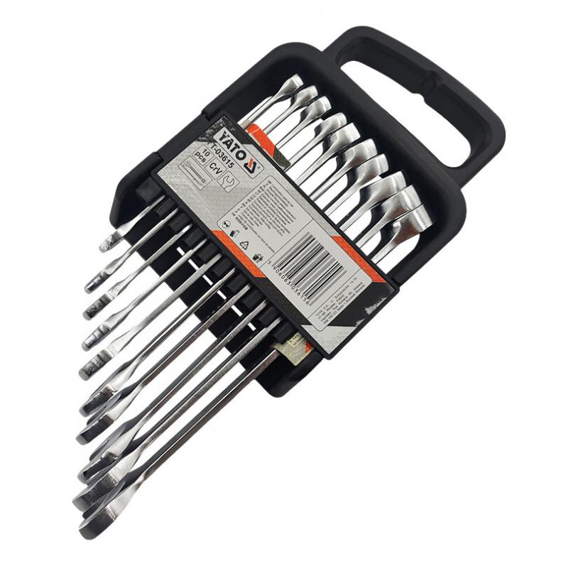 易尔拓（YATO） YT-03615 两用扳手组套 10件套 （单位：套）  