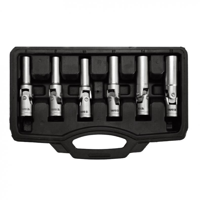 易尔拓（YATO） YT-05339 3/8英寸磁性万向火花塞套筒组套 6件套 （单位：套）  