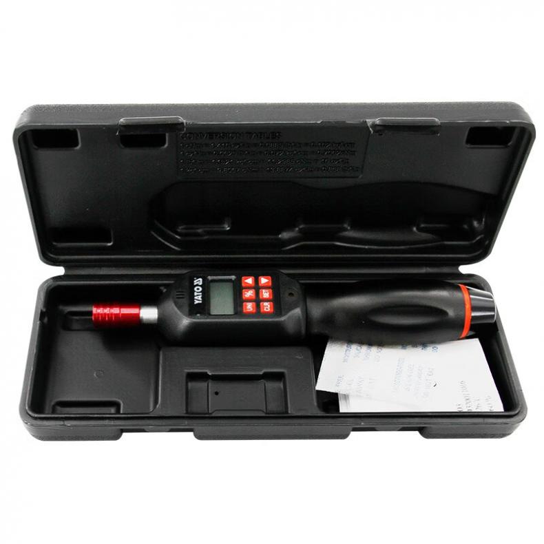 易尔拓（YATO） YT-07520 数显扭力螺丝批 1/4英寸_0.3-3Nm （单位：把）  