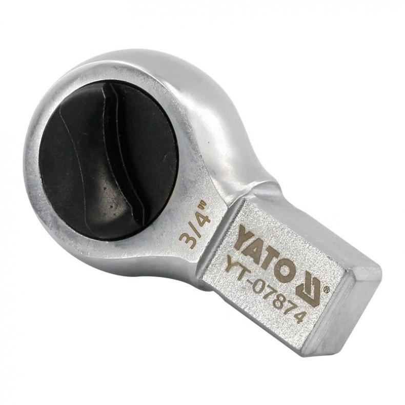 易尔拓（YATO） YT-07874 插件式扭力扳手插头棘轮头 14X18 3/4" （单位：个）  