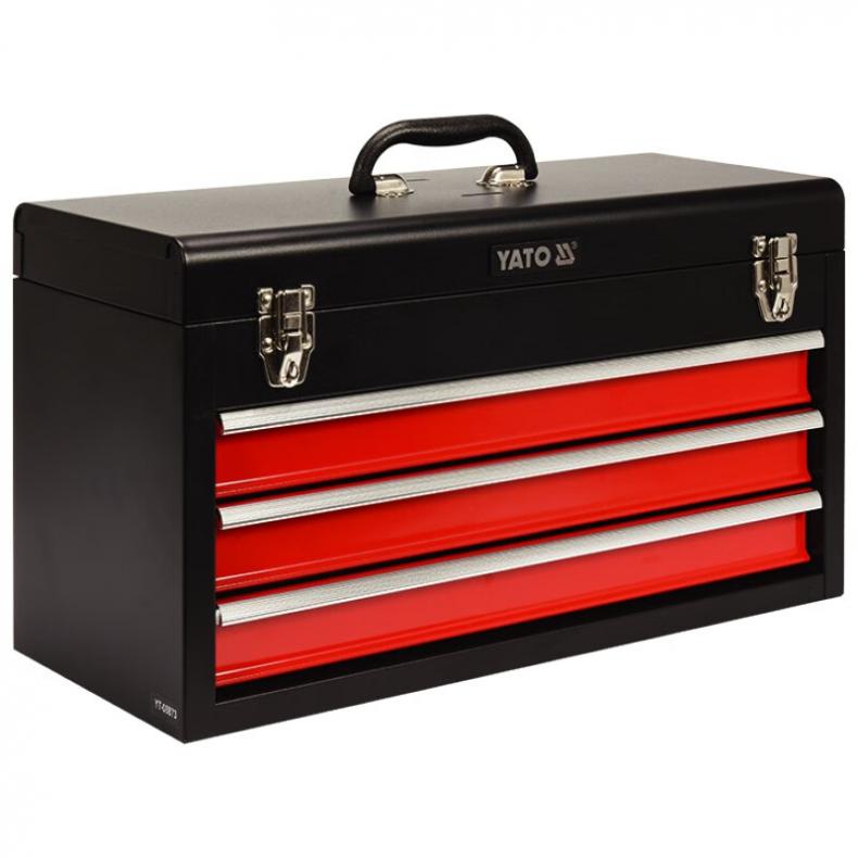 易尔拓（YATO） YT-08873 3抽屉工具箱 218*300*520mm （单位：个）  