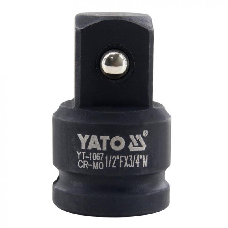 易尔拓（YATO） YT-1067 1/2英寸风动转换头 (F)x3/4英寸(M)x48mm （单位：个）  