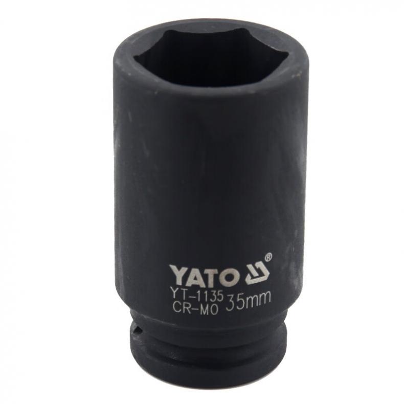 易尔拓（YATO） YT-1135 3/4英寸六角风动长套筒 35mm （单位：个）  