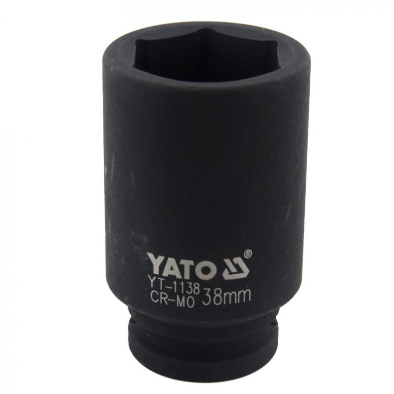 易尔拓（YATO） YT-1138 3/4英寸六角风动长套筒 38mm （单位：个）  