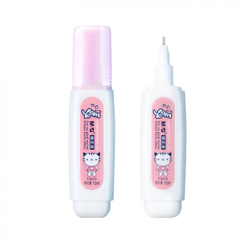 晨光（M&G） T6072 修正液 12ML 12支/盒 （单位：盒）  颜色随机
