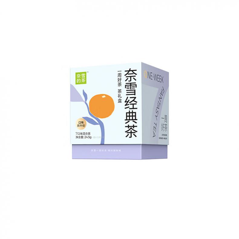 奈雪的茶 NX0013 一周经典茶 7口味混合 245g （单位：盒）  
