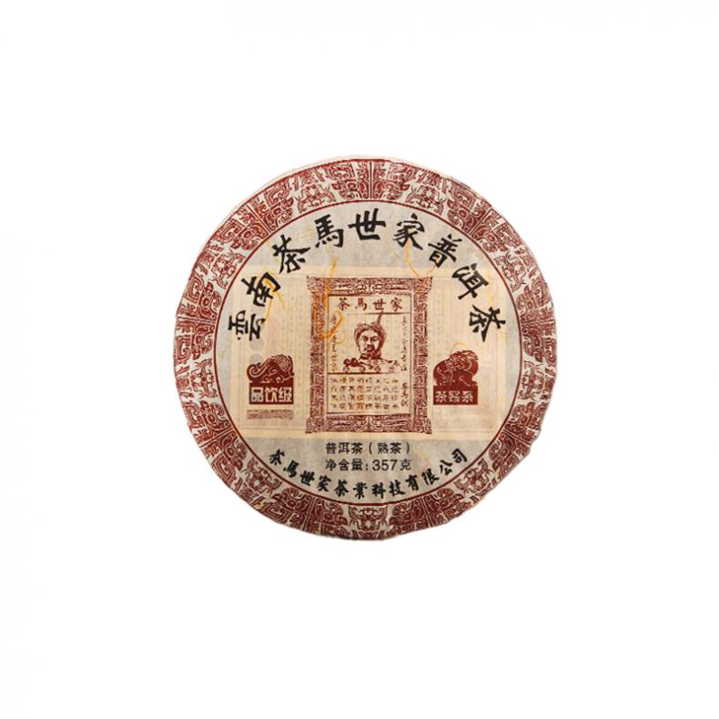 茶马世家 经典标杆 品饮级普洱熟茶饼 357g （单位：个）  