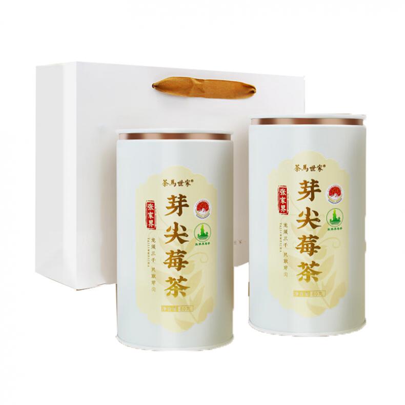 茶马世家 张家界 芽尖莓茶 80g/罐 2罐/盒 （单位：盒）  