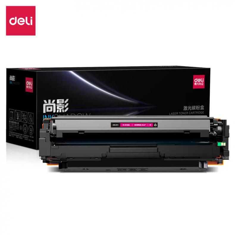 得力（deli） M-W2043A 硒鼓 带芯片 2100页 （单位：支） 适用HP Color LaserJet Pro M454dw/M454dn 品红