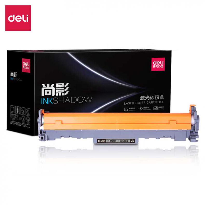得力（deli） M-CF219A 激光碳粉盒
 带芯片 12000页 （单位：支） 适用HP M102a/M102w 黑色