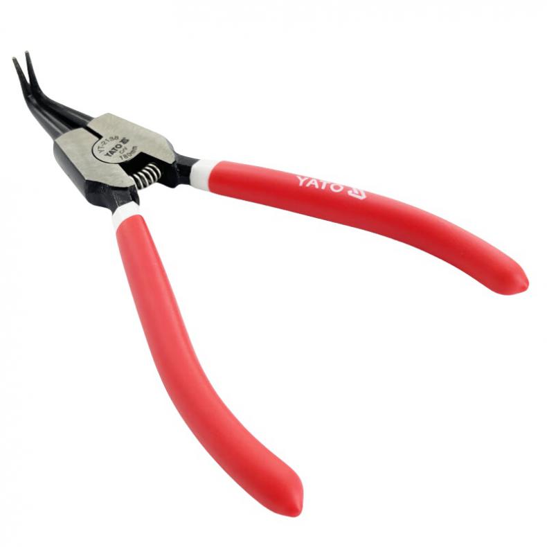 易尔拓（YATO） YT-2138 日式弯嘴轴用挡圈钳 7英寸 180mm （单位：把）  