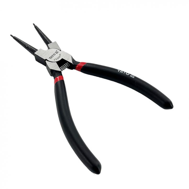 易尔拓（YATO） YT-2142 直嘴孔用挡圈钳 6英寸 150mm （单位：把）  