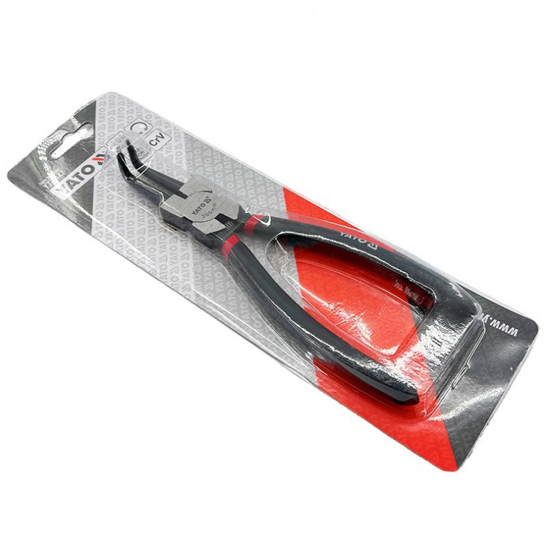 易尔拓（YATO） YT-2147 弯嘴孔用挡圈钳 8英寸 200mm （单位：把）  