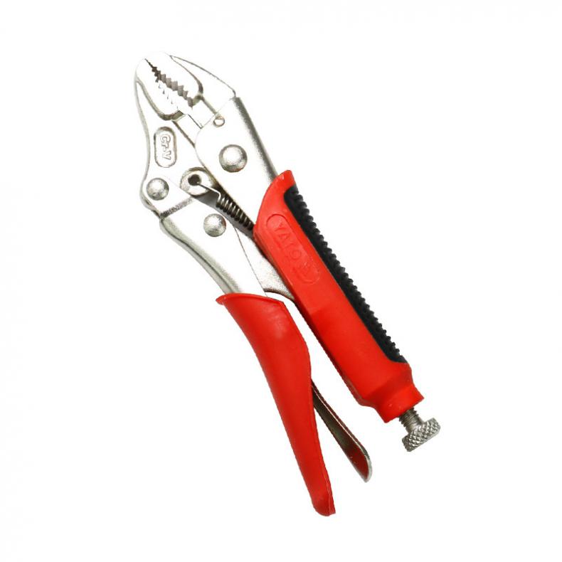 易尔拓（YATO） YT-2152 塑柄圆口大力钳 180mm （单位：把）  