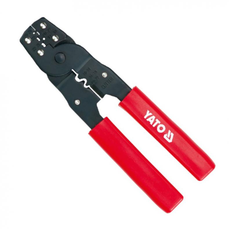 易尔拓（YATO） YT-2256 压线钳 0.08-6.0mm&sup2; L180mm （单位：把）  