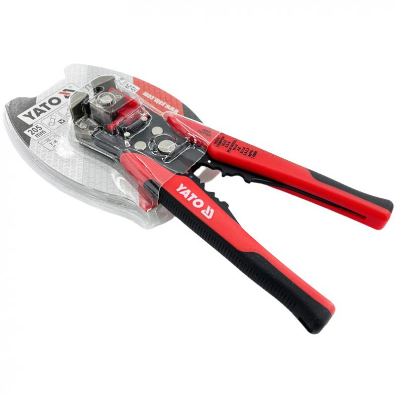 易尔拓（YATO） YT-2270 万用剥线钳 直径0.5-2.6mm L205mm （单位：把）  