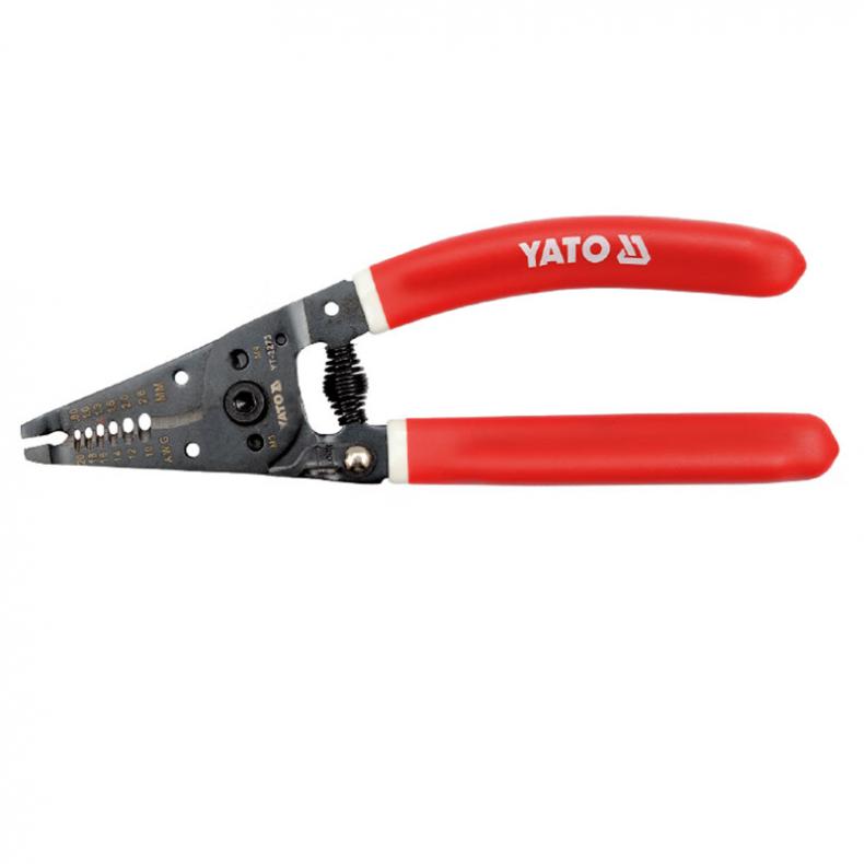 易尔拓（YATO） YT-2273 剥线钳 直径0.8-2.6mm L180mm （单位：把）  