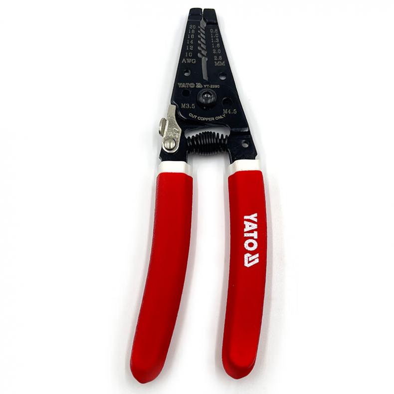 易尔拓（YATO） YT-2290 剥线钳 0.6-2.6mm L185mm （单位：把）  