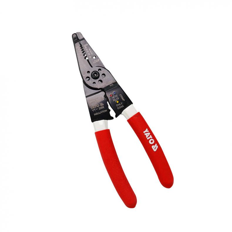 易尔拓（YATO） YT-2292 剥线钳 0.6-2.6mm L205mm （单位：把）  
