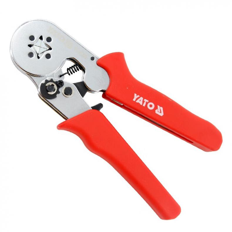 易尔拓（YATO） YT-2305 棘轮压线钳 0.2-6.0mm2 175mm （单位：把）  