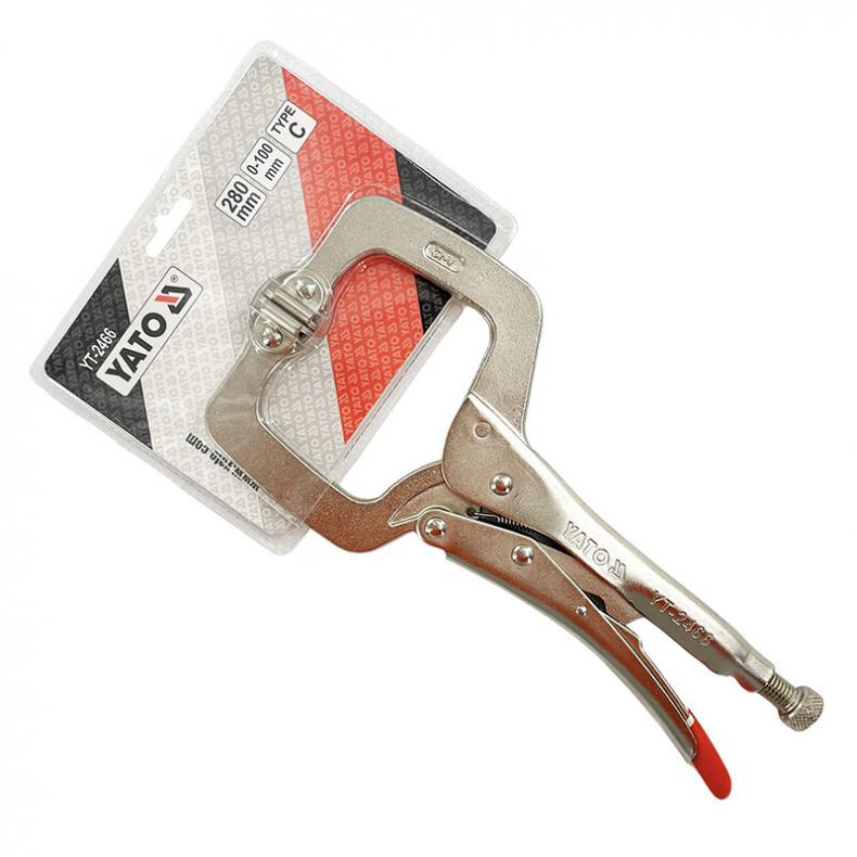 易尔拓（YATO） YT-2466 C型大力钳 11英寸 280mm （单位：把）  
