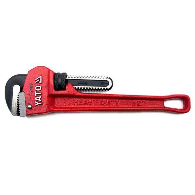 易尔拓（YATO） YT-2489 加重型管钳 12英寸 300mm （单位：把）  
