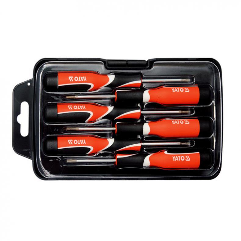 易尔拓（YATO） YT-25862 三色柄星型钟表螺丝批组套 6件套 （单位：套）  