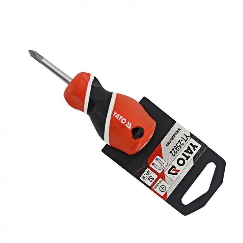 易尔拓（YATO） YT-25922 十字三色柄螺丝批 PH1*38mm （单位：把）  