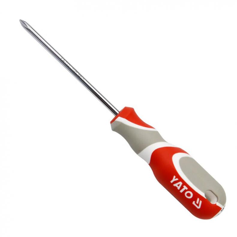 易尔拓（YATO） YT-2643 十字航空级三色柄螺丝批 PH1*100mm （单位：把）  