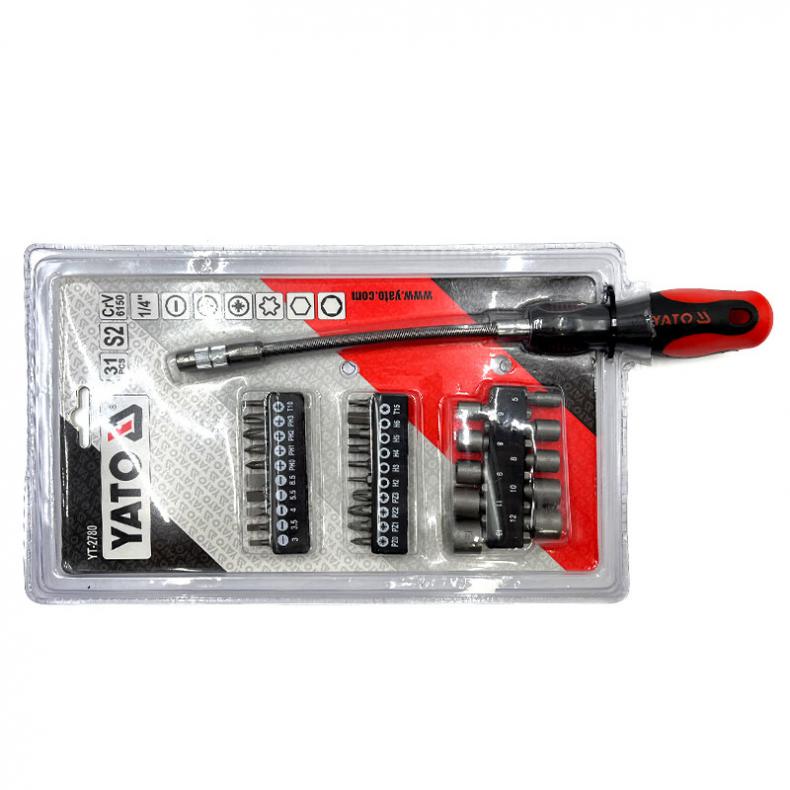 易尔拓（YATO） YT-2780 可弯曲批头组套 31件套 （单位：套）  