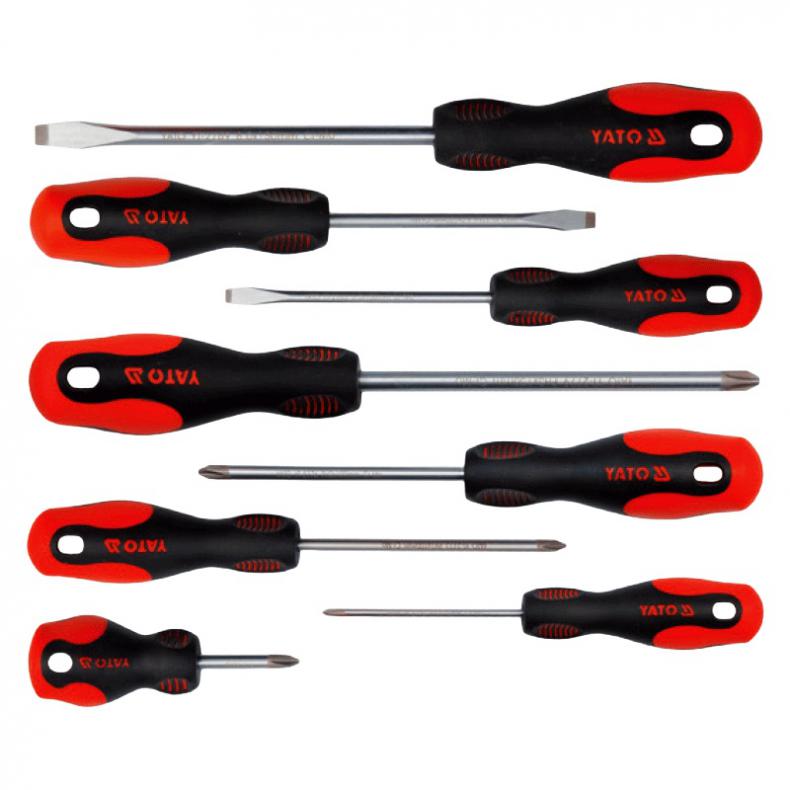 易尔拓（YATO） YT-2784 双色柄螺丝批组套 8件套 （单位：套）  