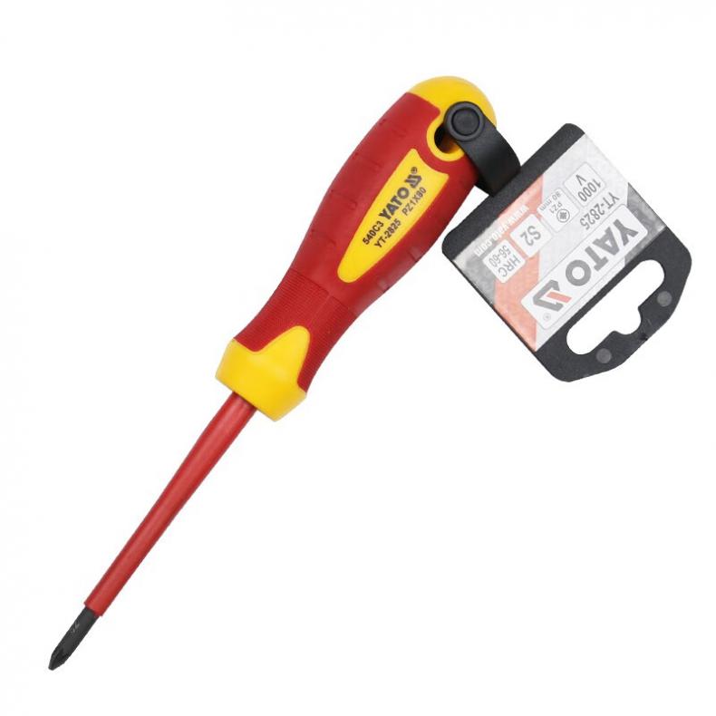 易尔拓（YATO） YT-2825 绝缘米字螺丝批 PZ1*80mm （单位：把）  