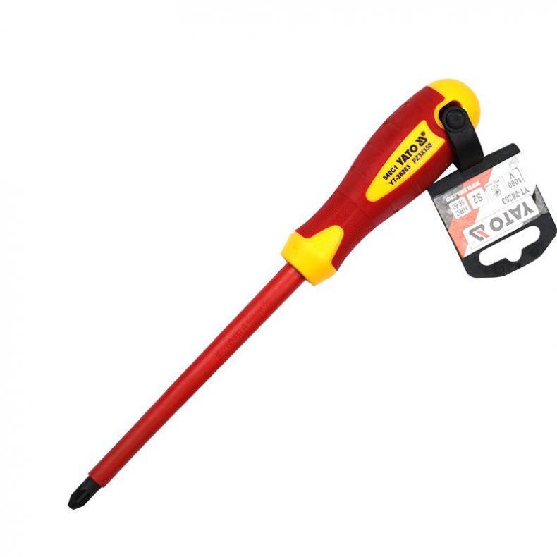 易尔拓（YATO） YT-28263 绝缘米字螺丝批 PZ3*150mm （单位：把）  