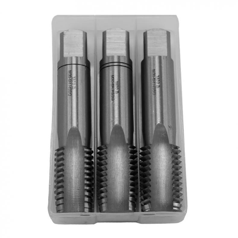 易尔拓（YATO） YT-2929 三件套手用丝锥 M30*3.5 （单位：套）  