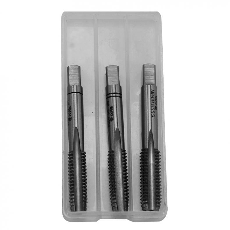 易尔拓（YATO） YT-2935 三件套手用丝锥 M8*1.25 （单位：套）  