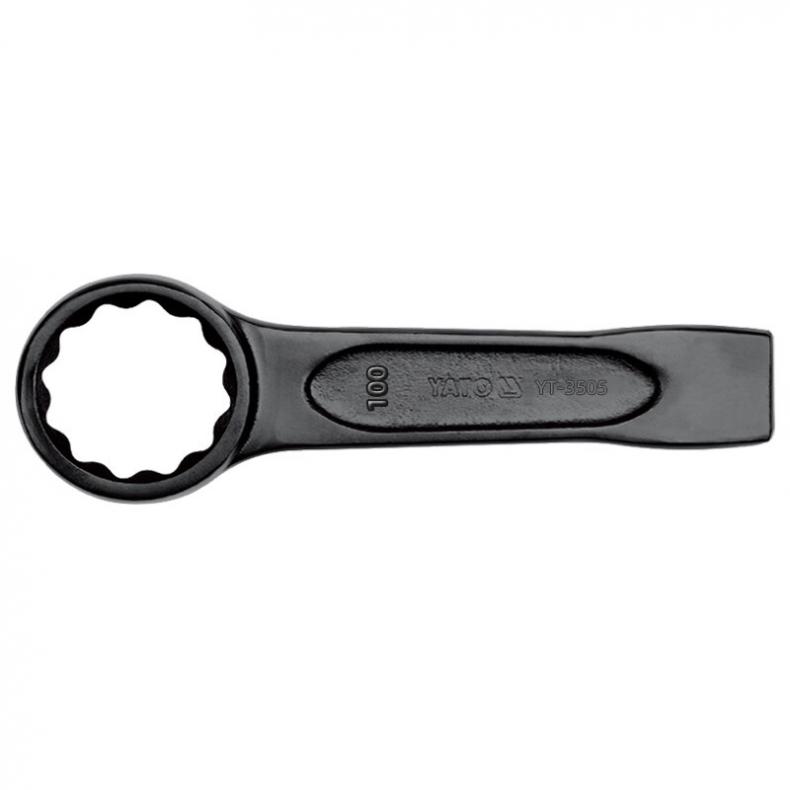 易尔拓（YATO） YT-3505 敲击梅花扳手 100mm （单位：把）  