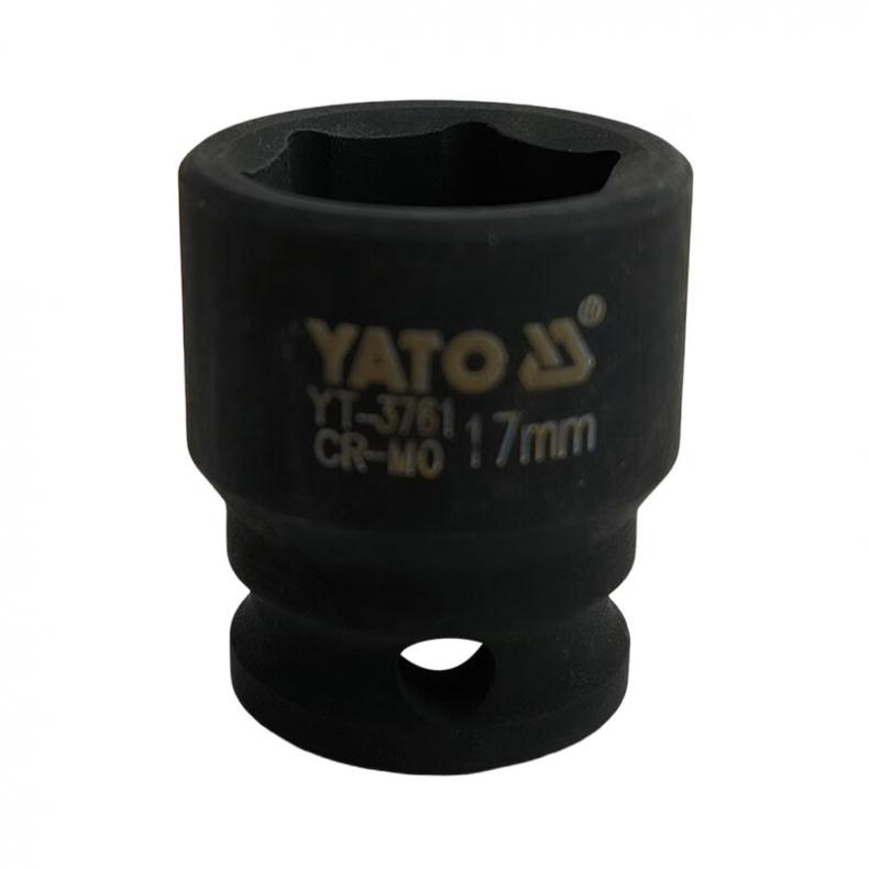 易尔拓（YATO） YT-3761 3/8英寸六角风动套筒 17mm （单位：个）  