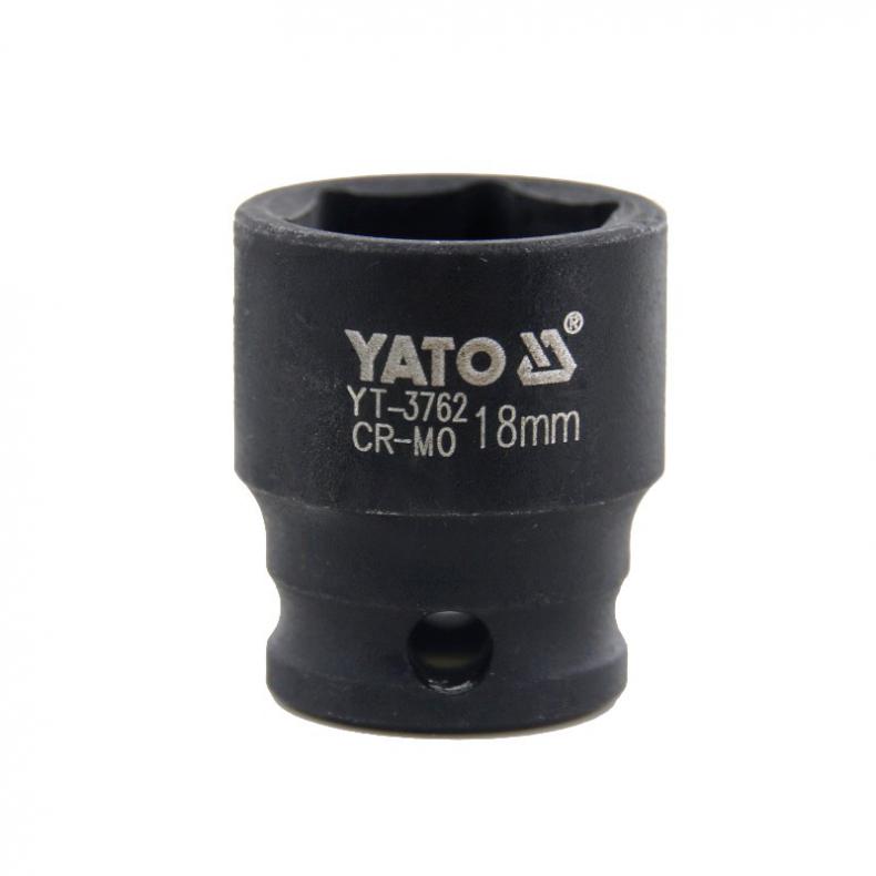 易尔拓（YATO） YT-3762 3/8英寸六角风动套筒 18mm （单位：个）  