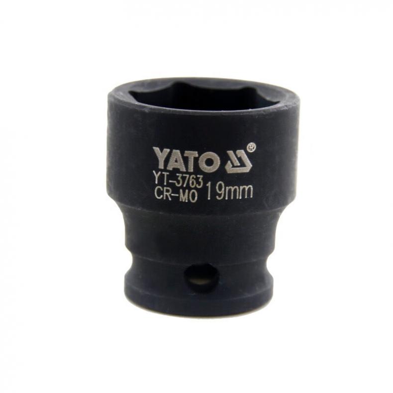 易尔拓（YATO） YT-3763 3/8英寸六角风动套筒 19mm （单位：个）  