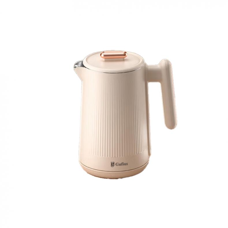 古菲斯（GUFIUS） GFSH-1807 多功能电热水壶 1.8L （单位：个）  奶杏色