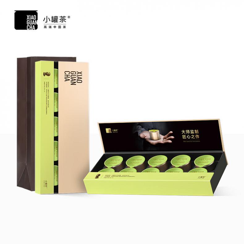 小罐茶 大师金罐系列 安吉白茶10罐装 40g （单位：盒）  