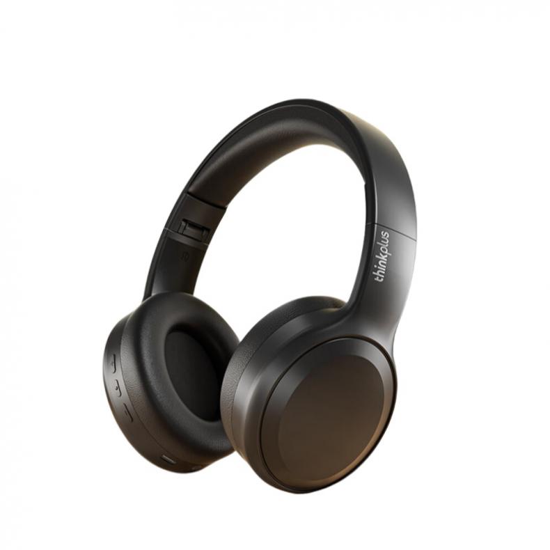 thinkplus TH30 头戴式蓝牙耳机 蓝牙5.3 （单位：个）  黑色