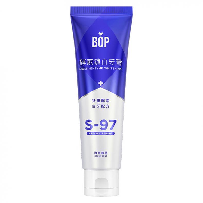 波普专研（bop） 海风薄荷口味 酵素锁白牙膏 100g （单位：支）  